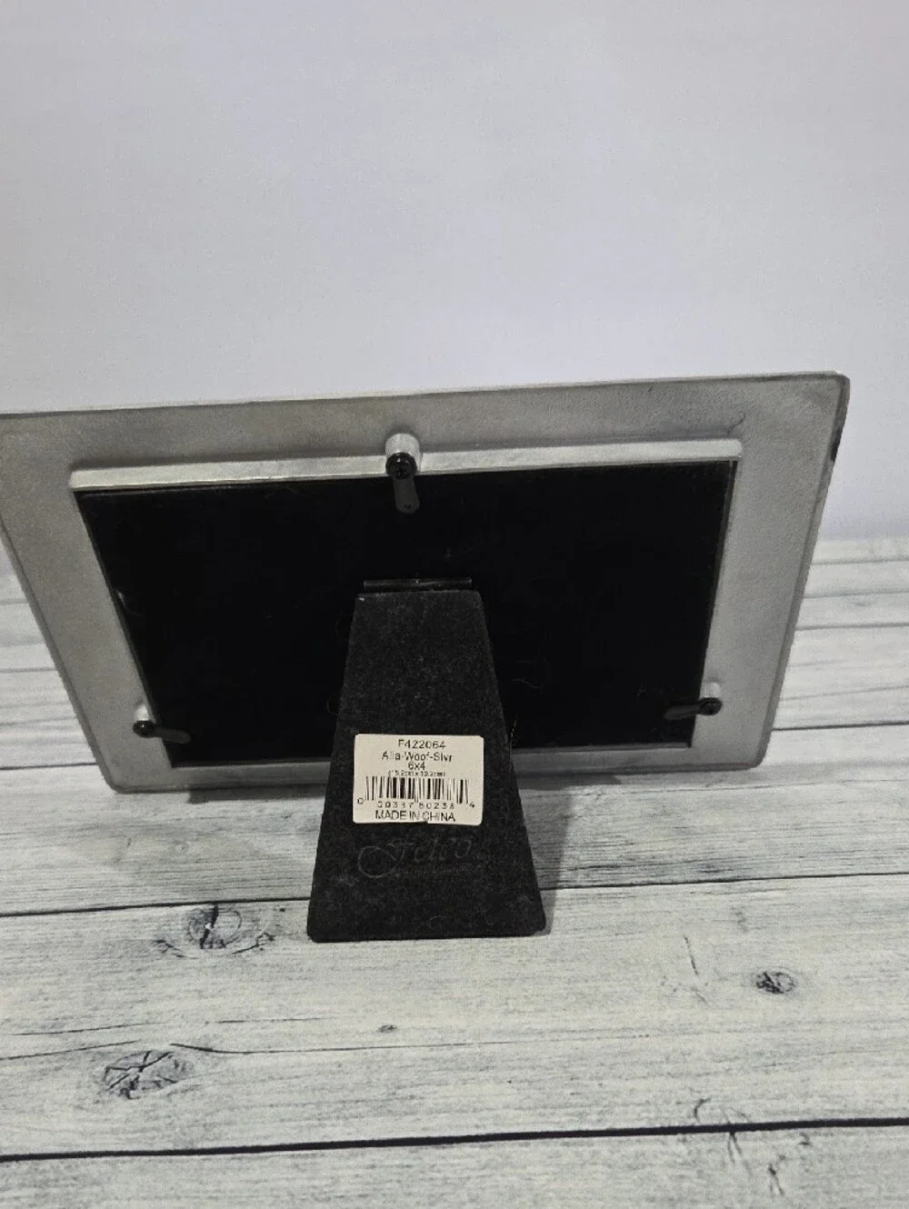 Fetco Silver Polished Dog 4x6 Photo Frame